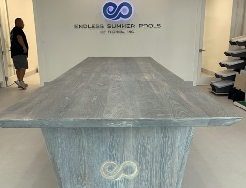 Branding on a Conference Table